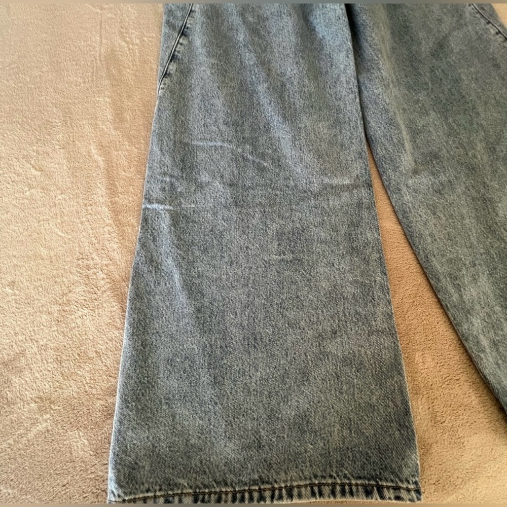 rag & bone Light Wash Wide-Leg Jeans - Picture 8 of 11